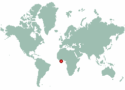 Vossokro in world map